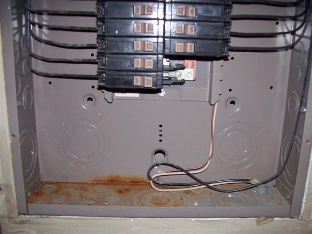Moisture In Electrical Panels