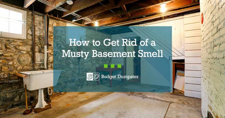 How To Remove Musty Smell From Basement