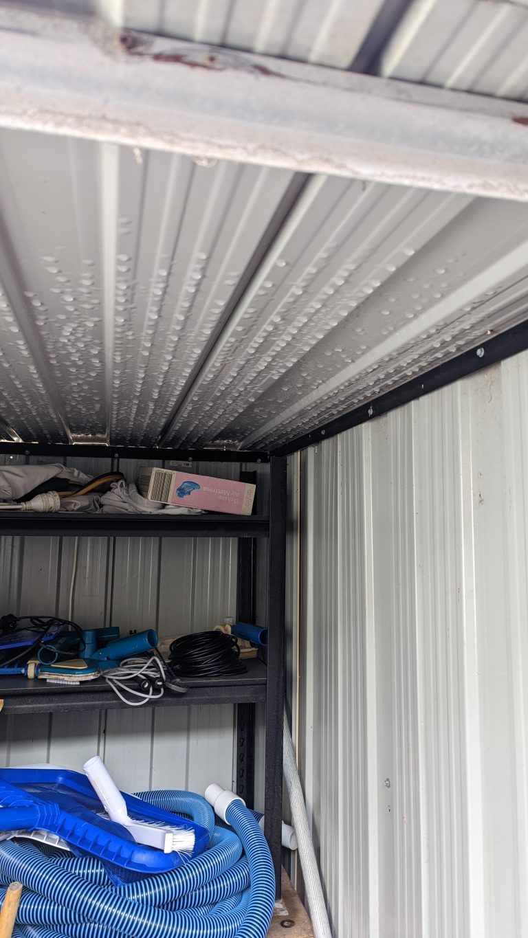 Preventing Condensation In Shed